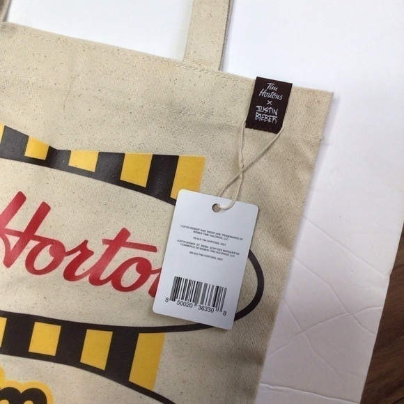 JUSTIN Bieber x Tim Hortons Tim Biebs Tote Bag - Picture 4 of 9